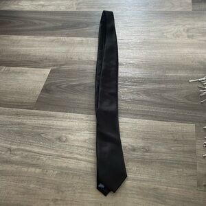 Black 100%percent polyester, JF tie